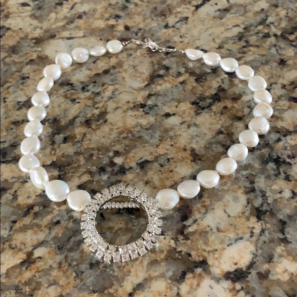 Freshwater pearl necklace